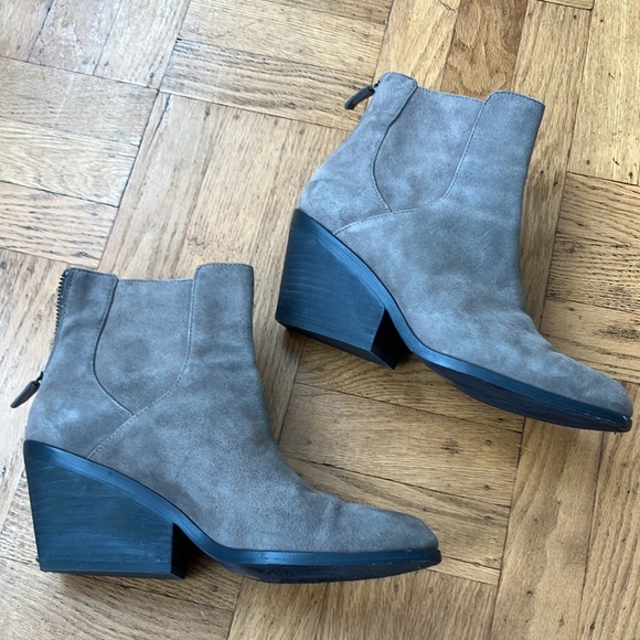 Eileen Fisher Suede Booties size 9 - Picture 3 of 12